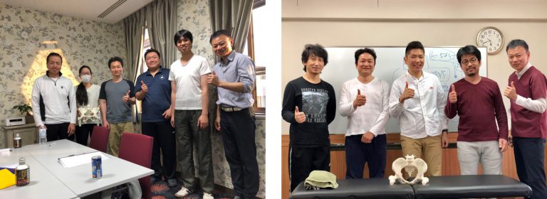AKSセミナー初回講義終了後の集合写真