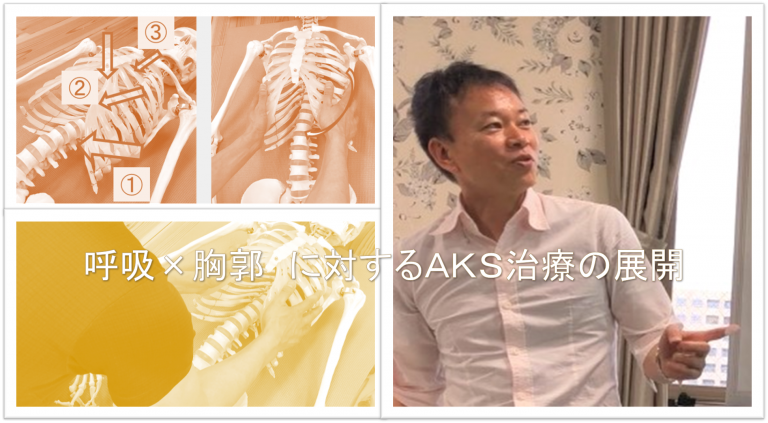 AKS治療アドバンスセミナー：呼吸と胸郭にに対するAKS治療の展開